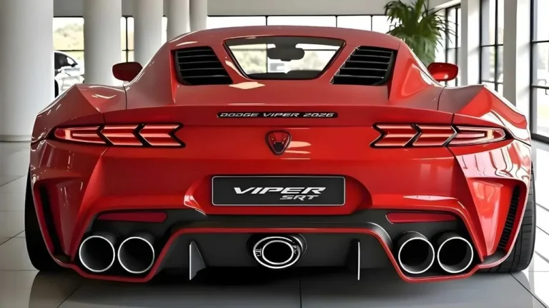 2026 Dodge Viper SRT