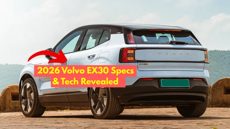 2026 Volvo EX30 Specs & Tech Revealed