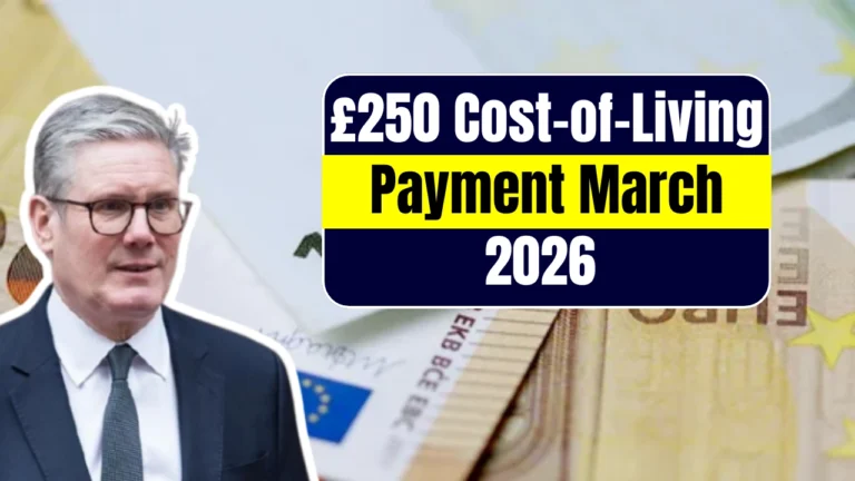 £250 Cost-of-Living Payment March 2026