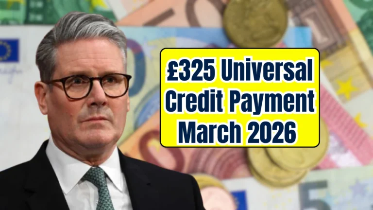 £325 Universal Credit Payment March 2026