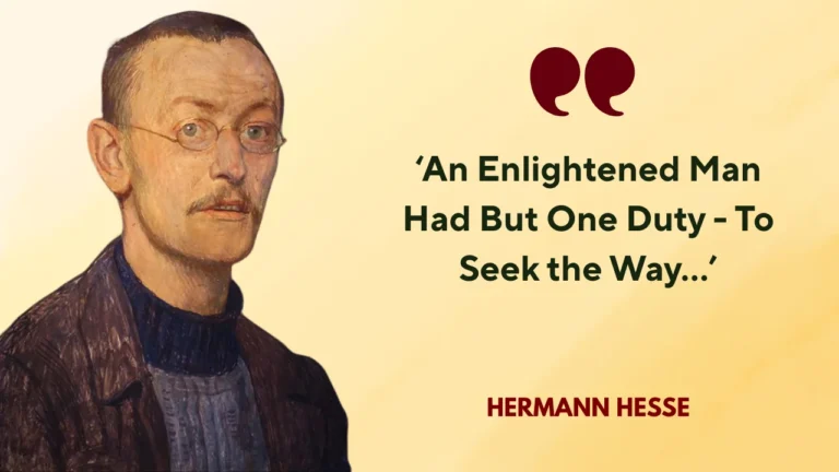 An Enlightened Man Had But One Duty