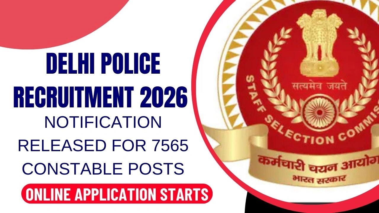 Delhi Police Recruitment 2026