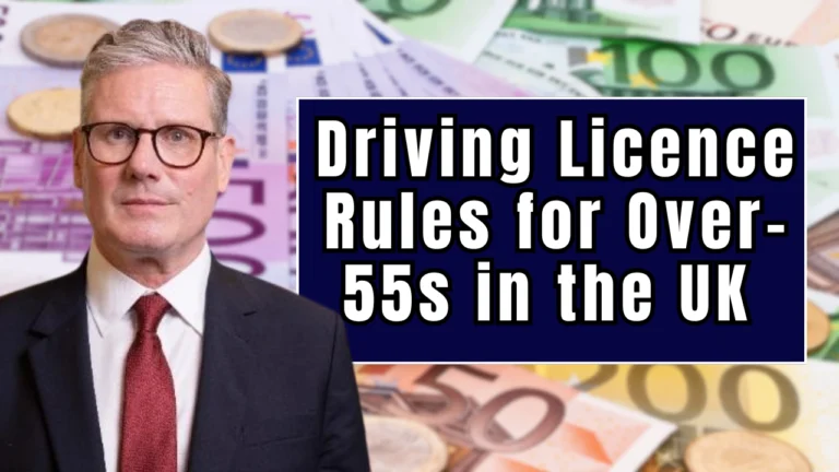 Driving Licence Rules for Over-55s in the UK