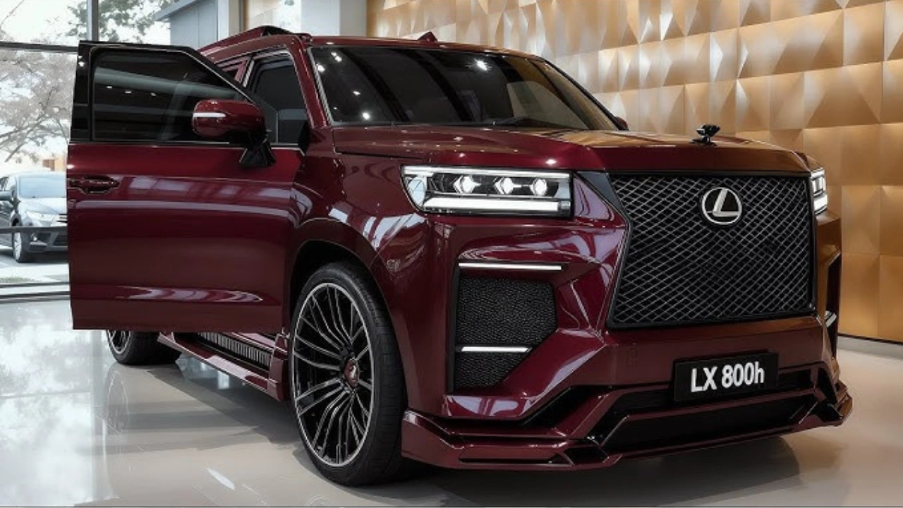 2026 Lexus LX 800 Revealed: 457HP Hybrid, Ultra Luxury, Interior, V6 Power and $95K Price
