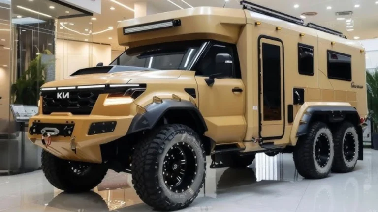 Kia Motorhome 2026 Revealed: A 5-Star Electric Camper Built for Off-Grid Living