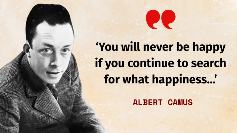 Quote of the Day by Albert Camus
