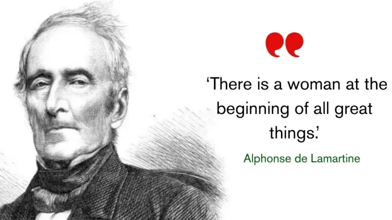 Quote of the Day by Alphonse de Lamartine