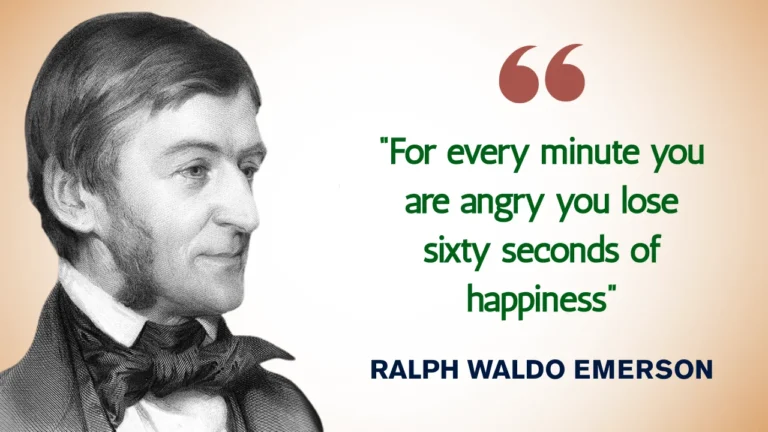 Quote of the Day by American philosopher Ralph Waldo Emerson