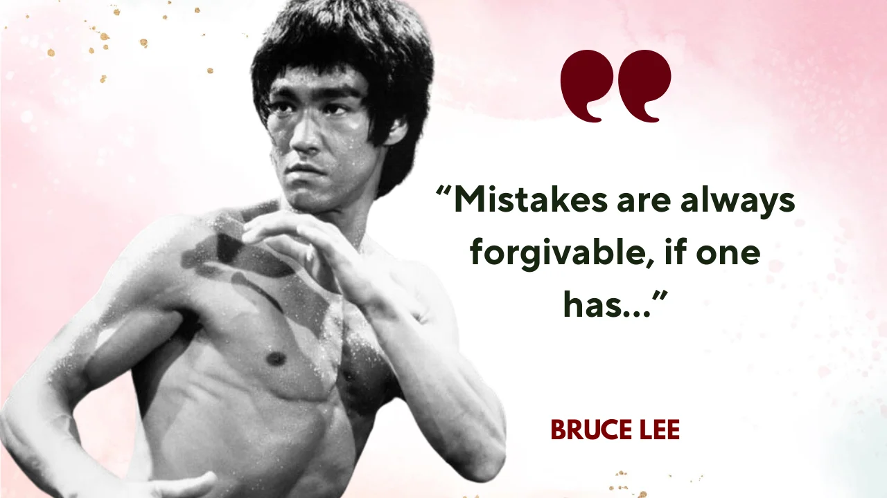 Quote of the Day by Bruce Lee