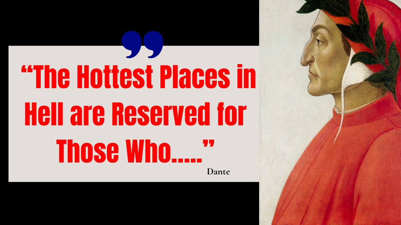 Quote of the Day by Dante: