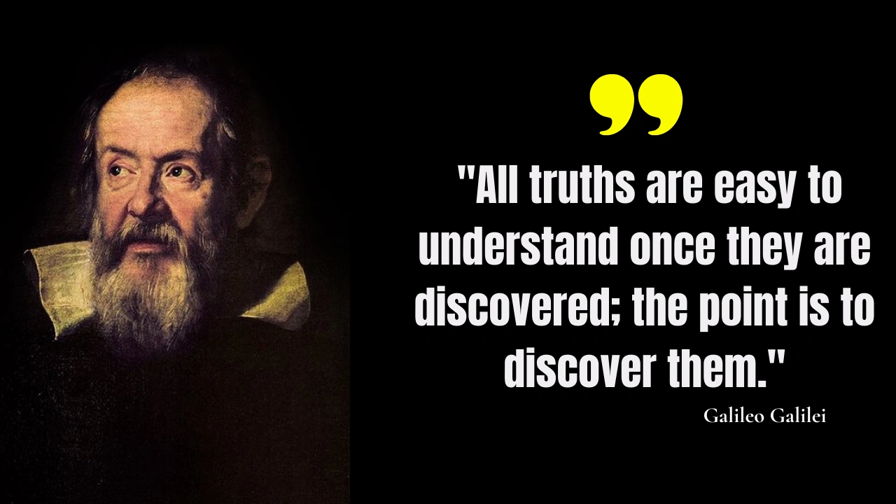 Quote of the Day by Galileo Galilei: