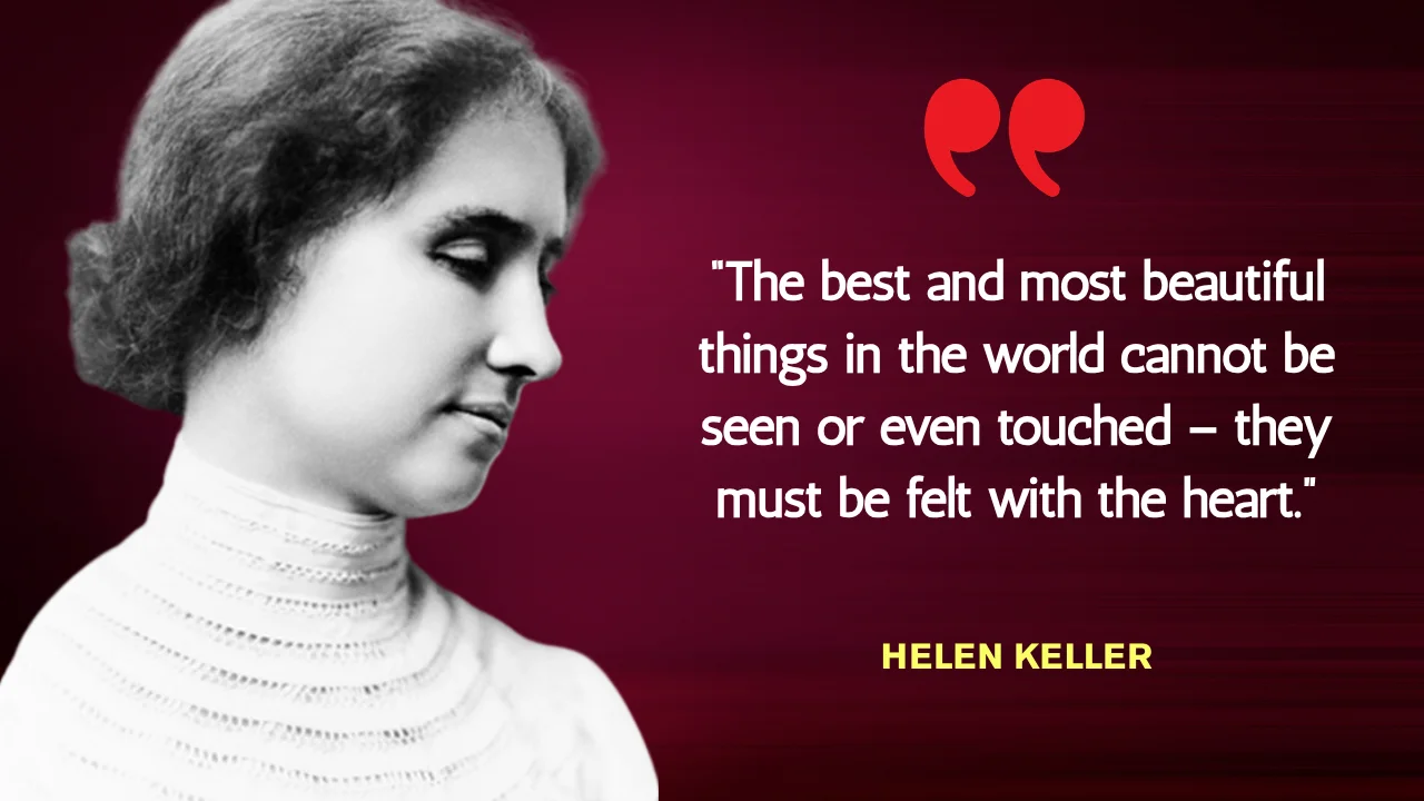Quote of the Day by Helen Keller