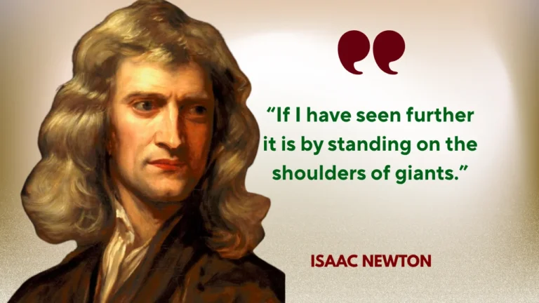 Quote of the Day by Isaac Newton on Humility