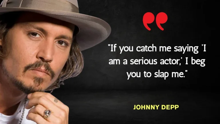 Quote of the Day by Johnny Depp