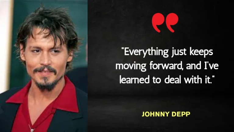 Quote of the Day by Johnny Depp