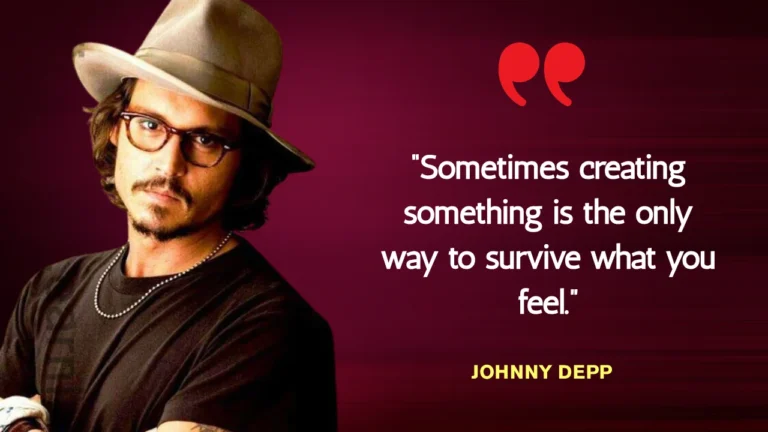 Quote of the Day by Johnny Depp