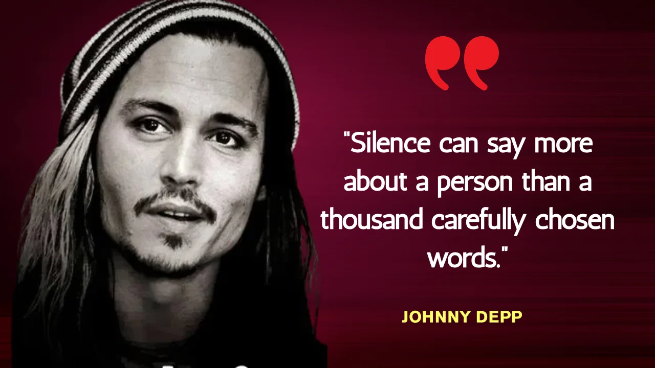Quote of the Day by Johnny Depp