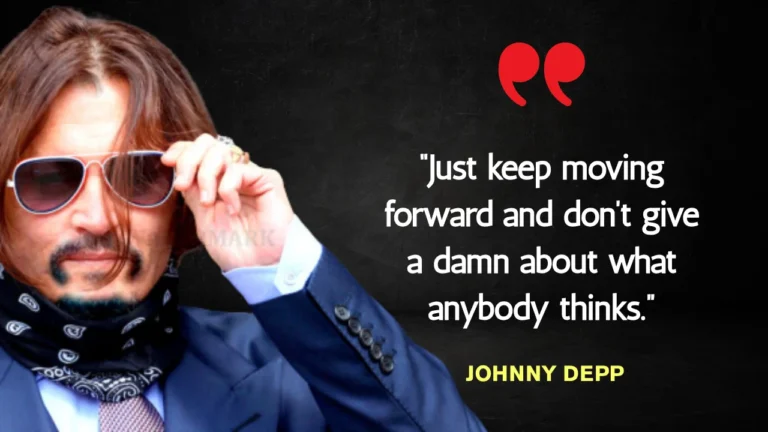 Quote of the Day by Johnny Depp