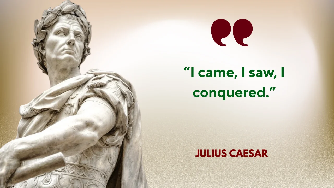 Quote of the Day by Julius Caesar on Boldness
