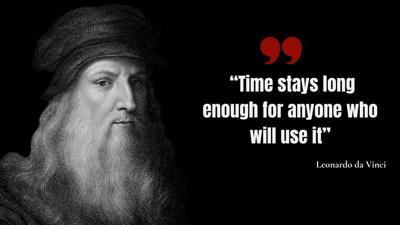 Quote of the day by Leonardo da Vinci