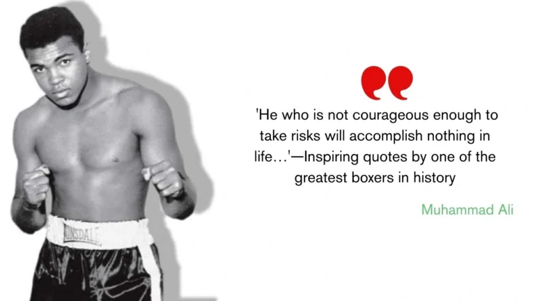 Quote of the Day by Muhammad Ali