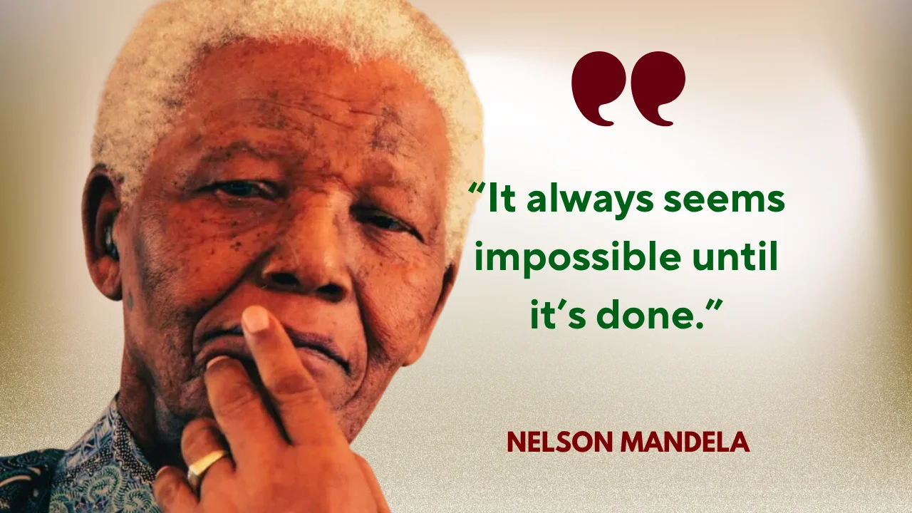 Quote of the Day by Nelson Mandela on Resilience