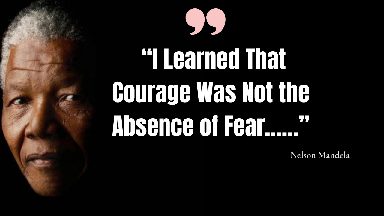 Quote of the Day by Nelson Mandela: