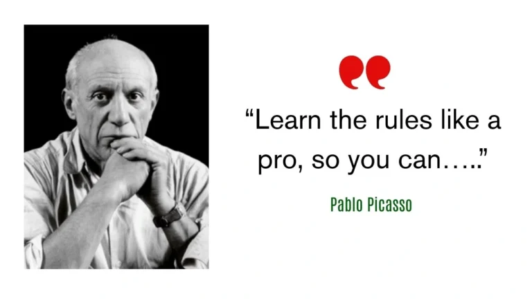 Quote of the Day by Pablo Picasso
