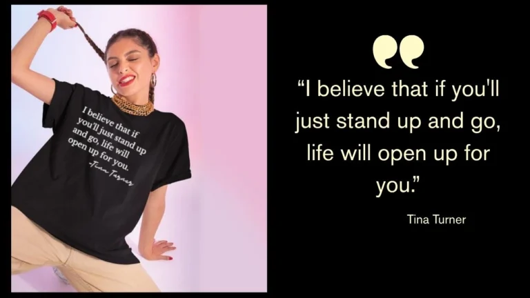 Quote of the Day by Tina Turner