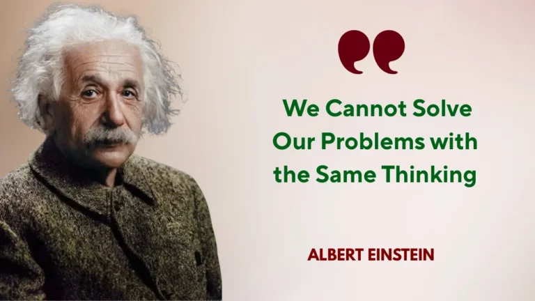 Quote of the day by Albert Einstein