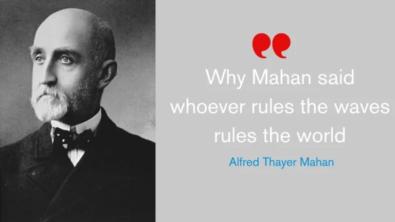 Quote of the day by Alfred Thayer Mahan:
