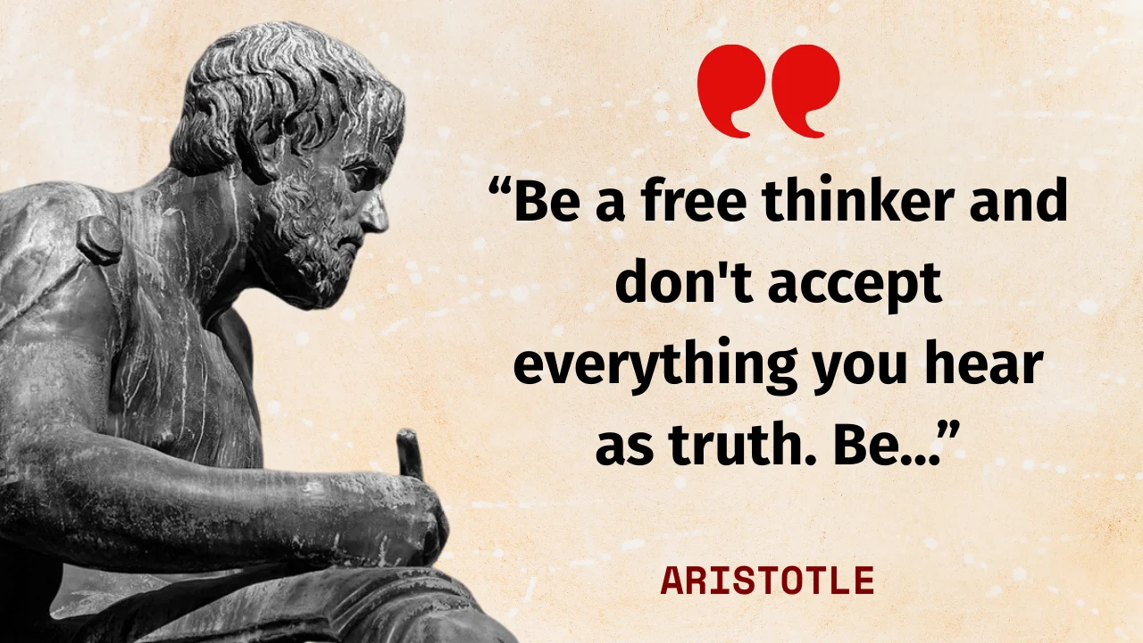 Quote of the day by Aristotle