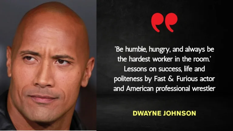 Quote of the day by Dwayne Johnson