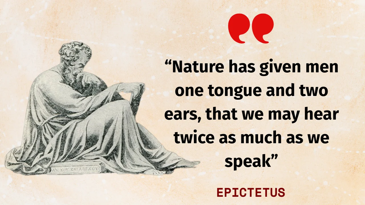Quote of the day by Epictetus