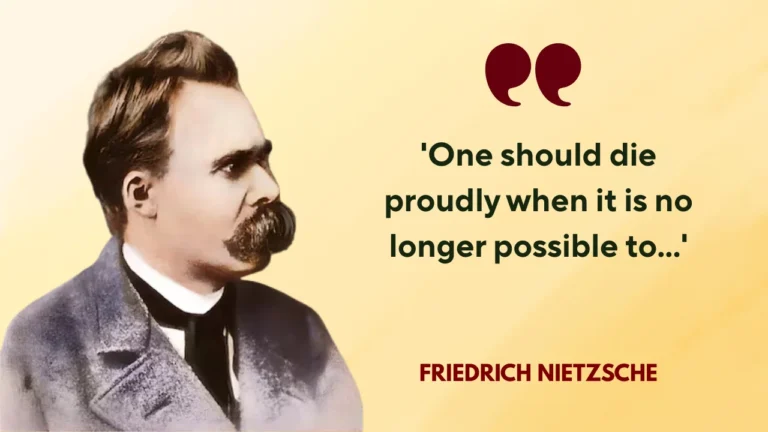 Quote of the day by Friedrich Nietzsche