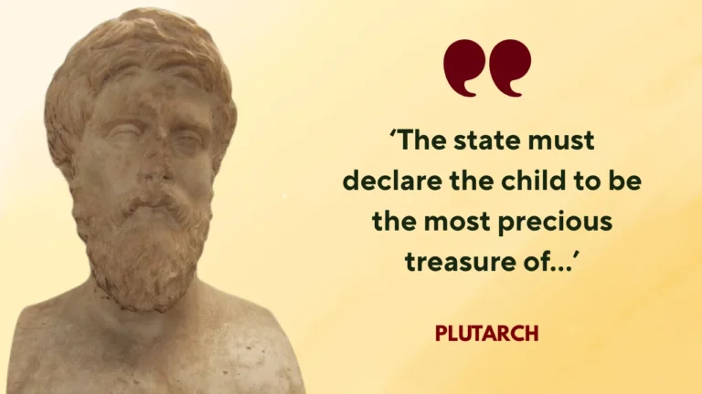 Quote of the day by German philospher Plutarch