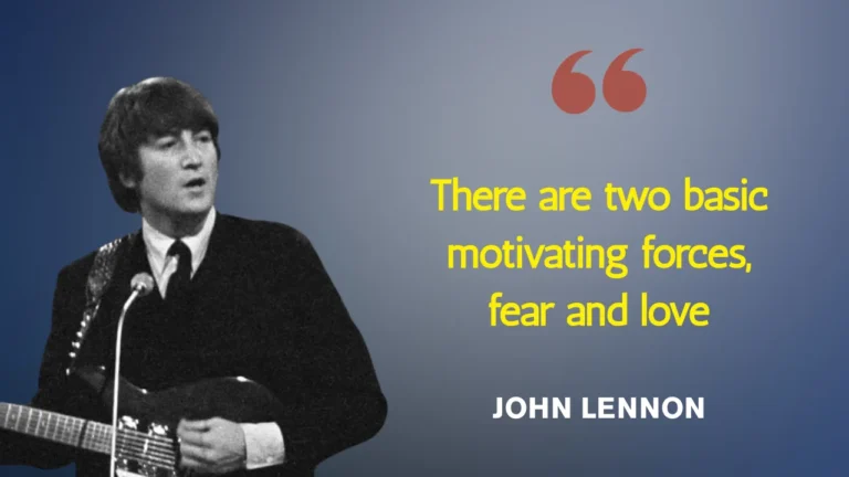Quote of the day by John Lennon