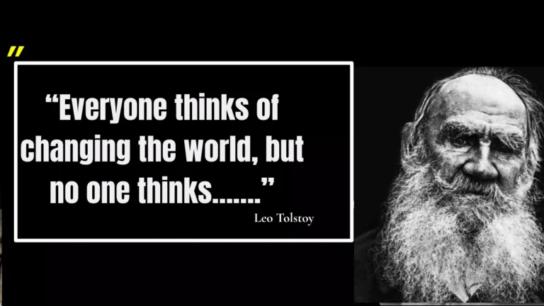 Quote of the day by Leo Tolstoy