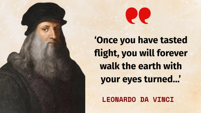 Quote of the day by Leonardo da Vinci