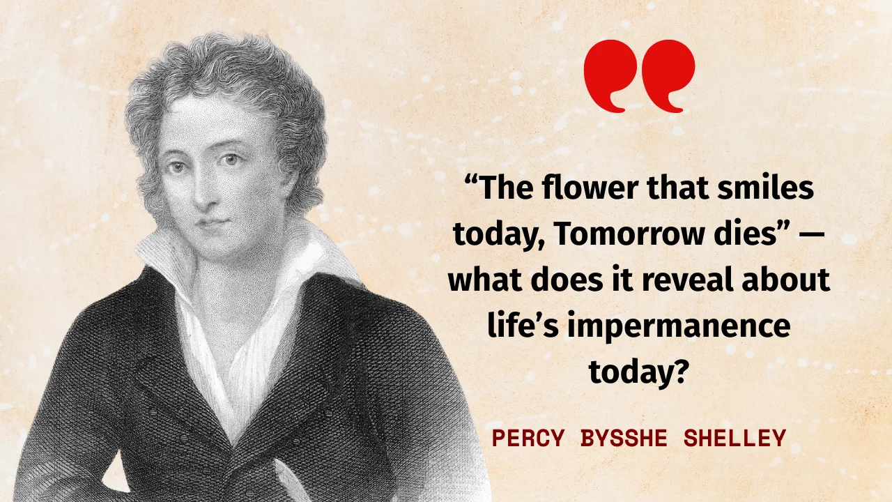 Quote of the day by Percy Bysshe Shelley