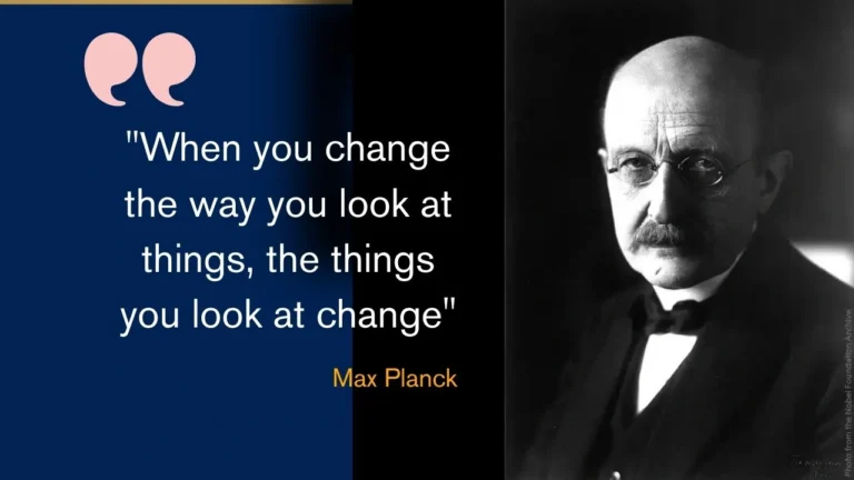 Quote of the day by Max Planck
