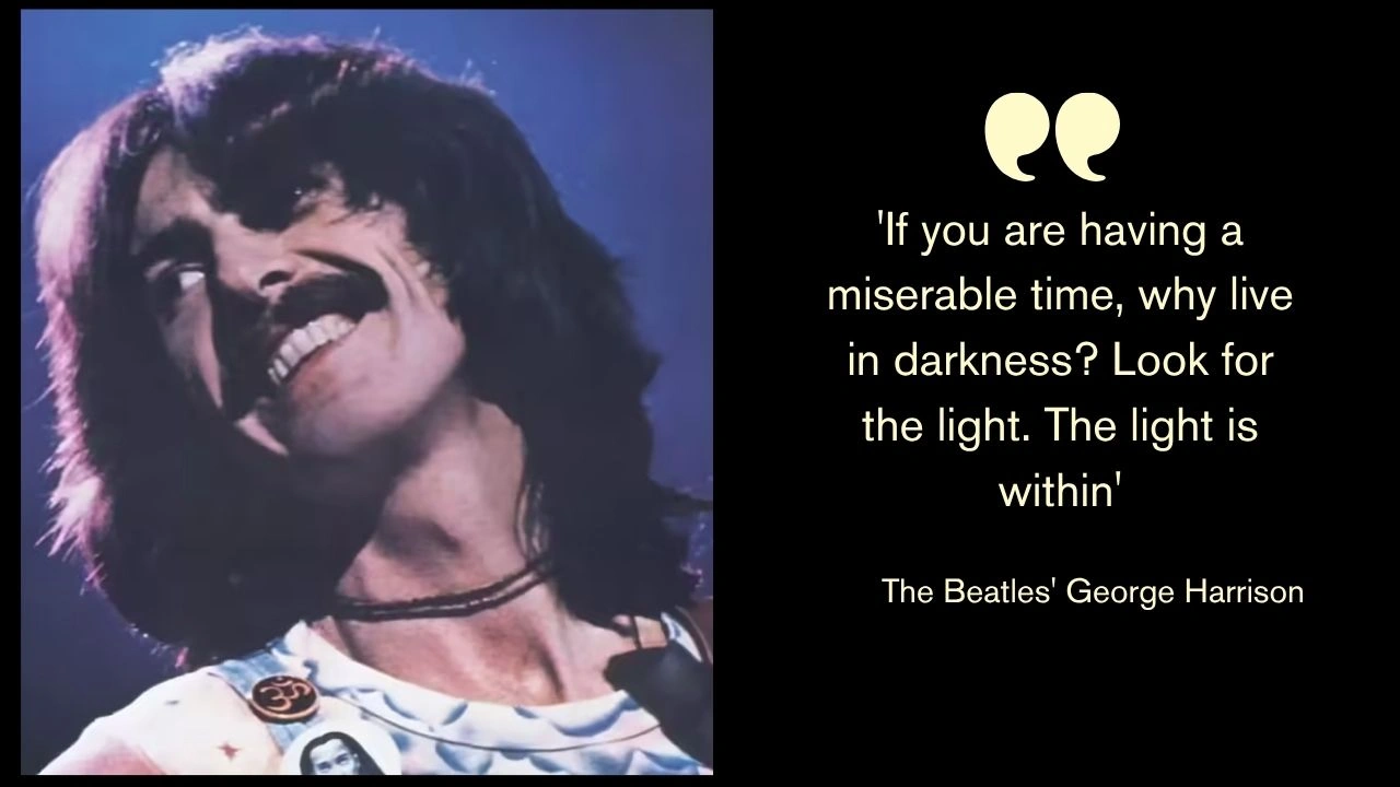 Quote of the day by The Beatles' George Harrison