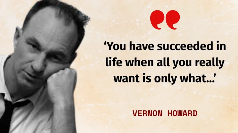 Thought of the Day by Vernon Howard