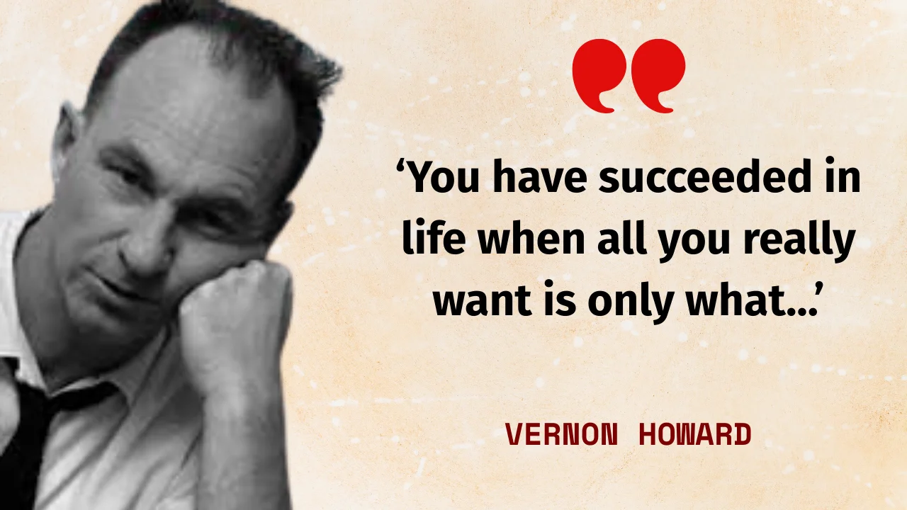 Thought of the Day by Vernon Howard