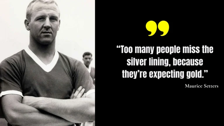 Thought of the day by Maurice Setters