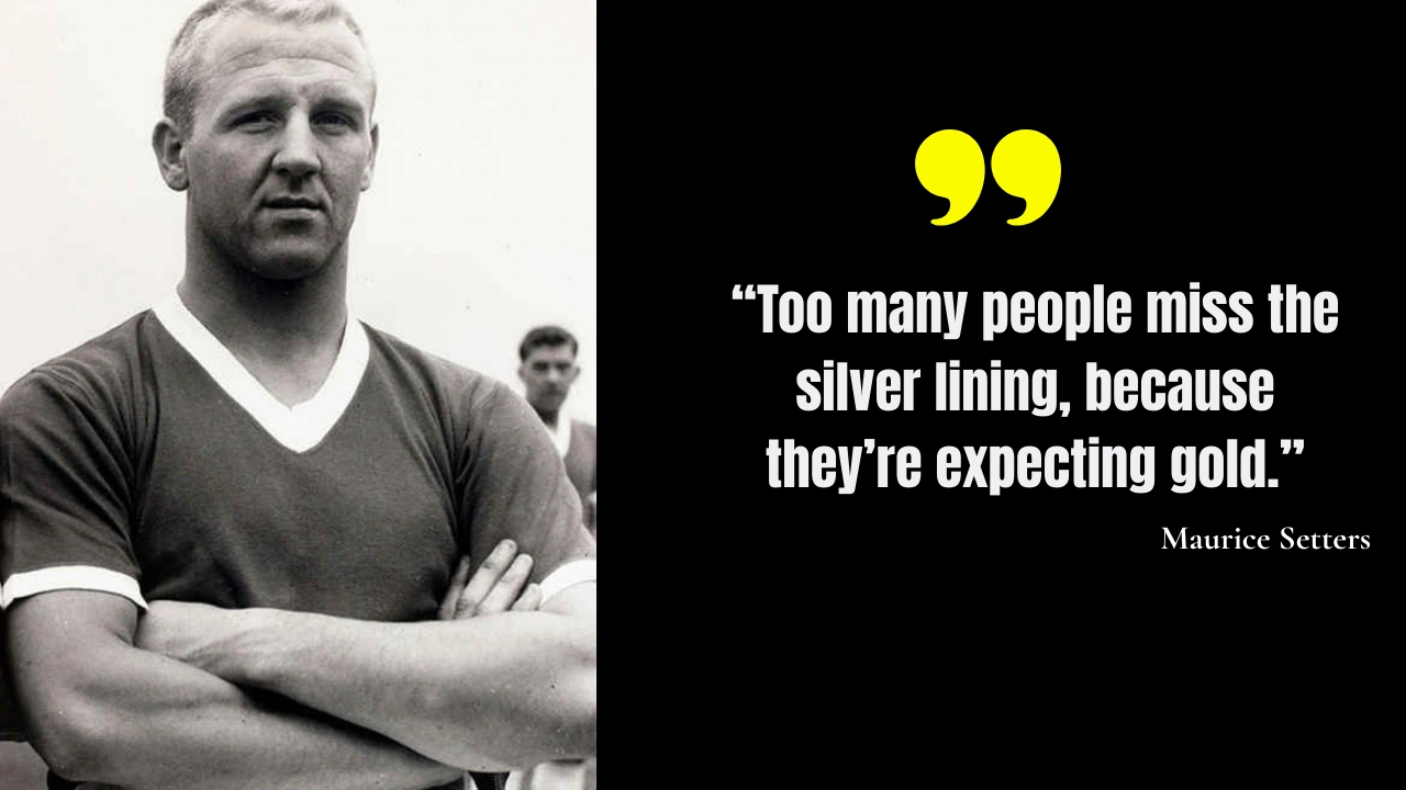 Thought of the day by Maurice Setters