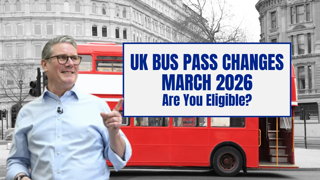 UK Bus Pass Changes March 2026
