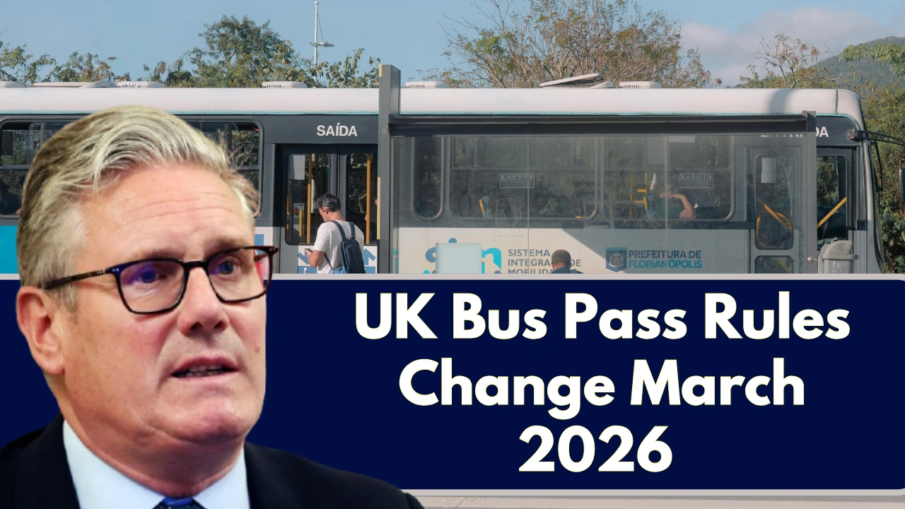UK Bus Pass Rules Change March 2026