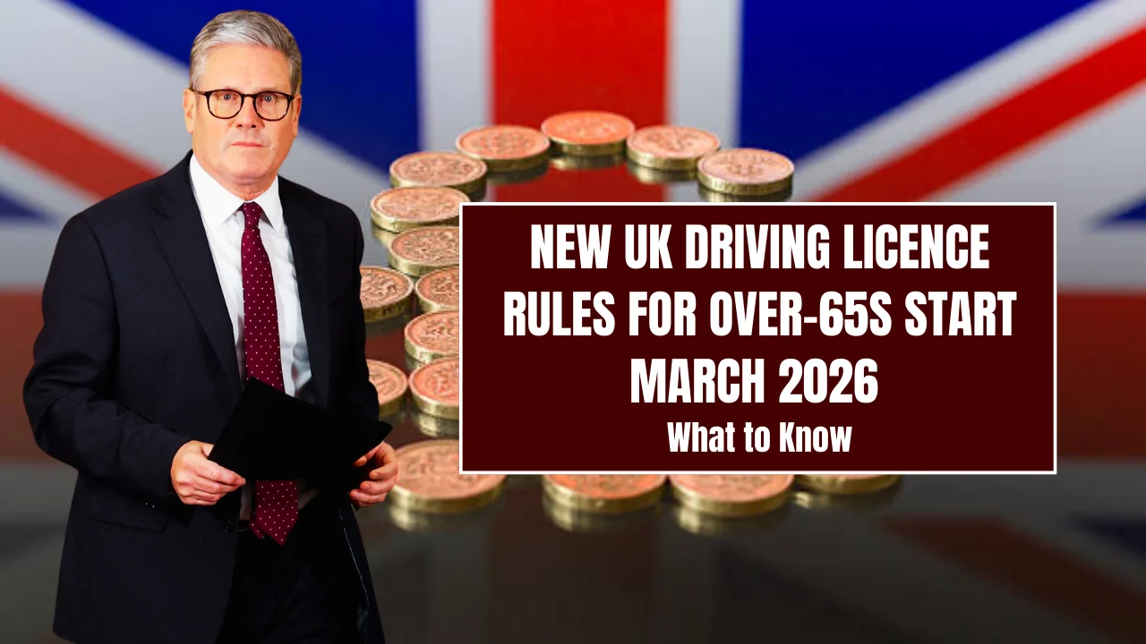 UK Driving Licence Rules Over 65 March 2026