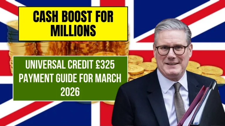 Universal Credit £325 Payment March 2026